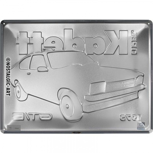 Blechschild Opel Kadett 3